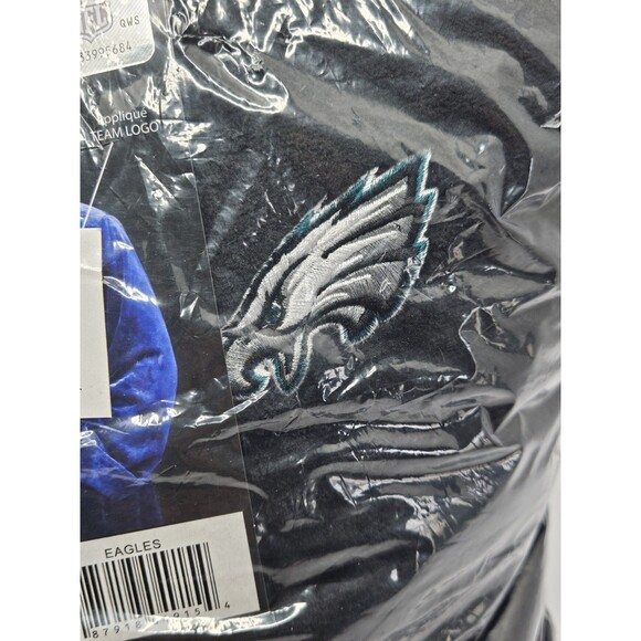 NFL Men's Philadelphia Eagles Silk Touch Bathrobe, 26" x 47" One Size Fits Most - Picture 4 of 5